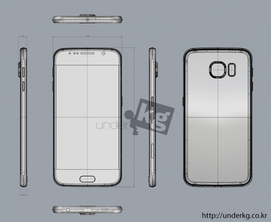 Νέα renders του Samsung Galaxy S6 εμφανίζονται