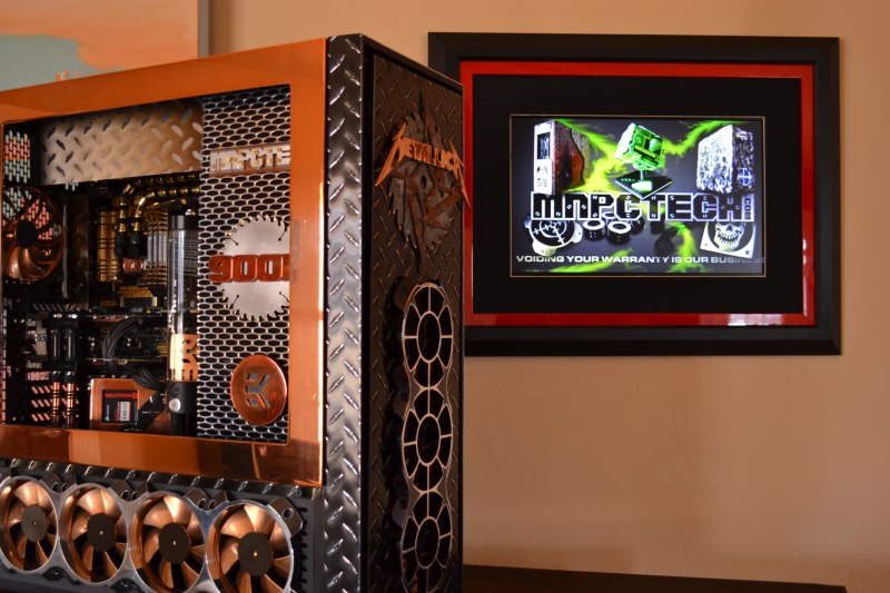 Case Mod: Unforgiven - The Metallica PC Build