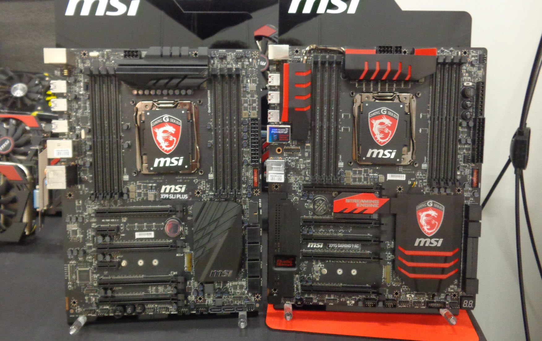 MSI: Εμφανίστηκαν οι X99 μητρικές της στην Gamescom