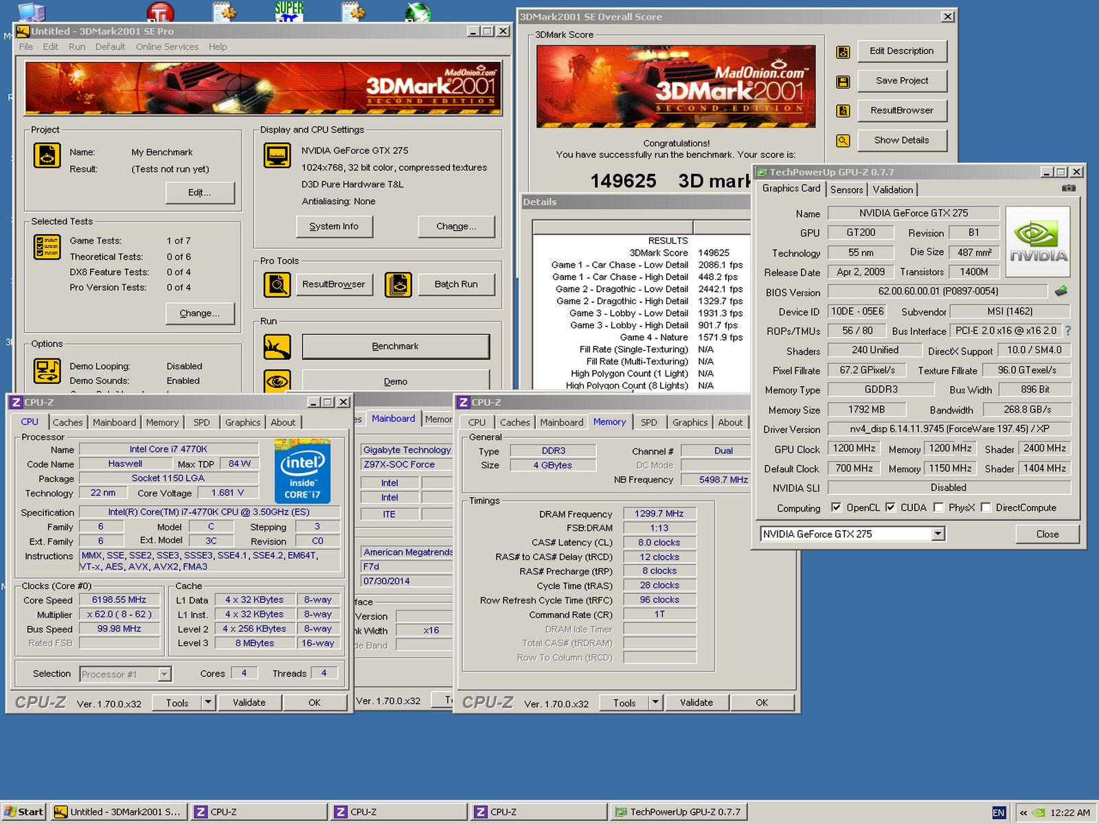 Zafiropo: 4 πρώτες θέσεις με την GTX 275 Lightning