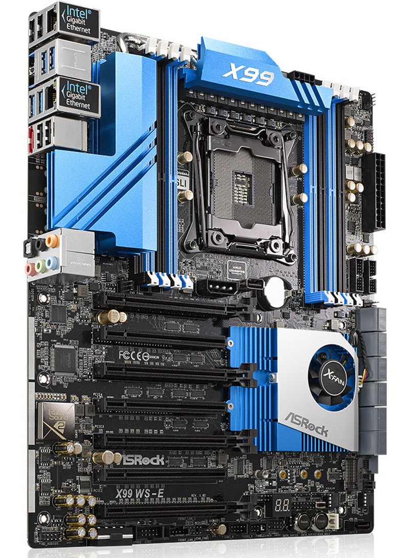 ASRock X99 WS-E LGA2011v3 μητρική για Workstations