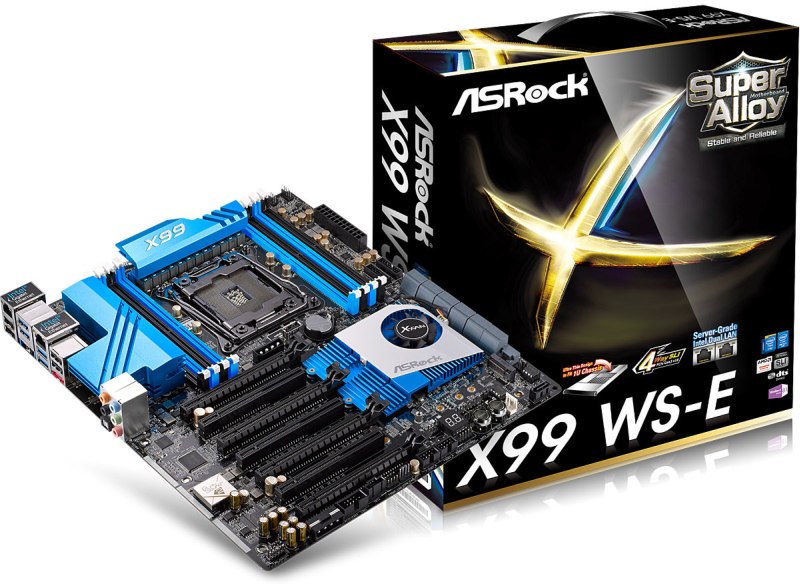 ASRock X99 WS-E LGA2011v3 μητρική για Workstations