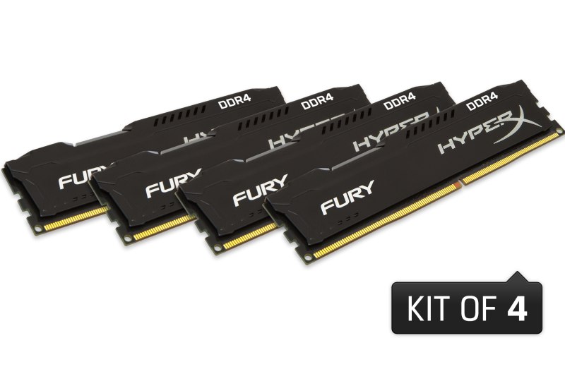 Η HyperX αποκαλύπτει τις νέες της Fury DDR4 RAM