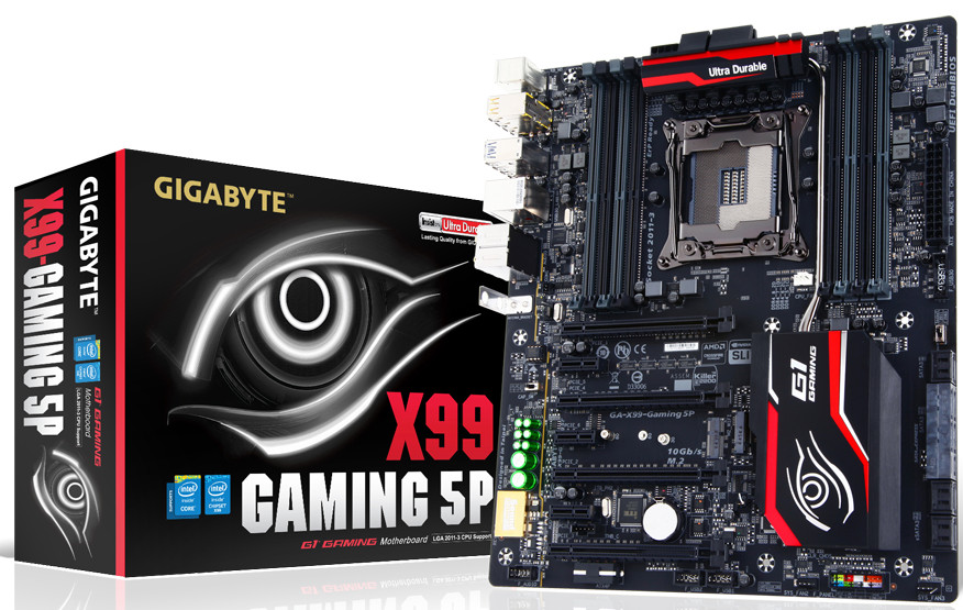 Η GIGABYTE εισάγει στην αγορά την X99 Gaming 5P μητρική