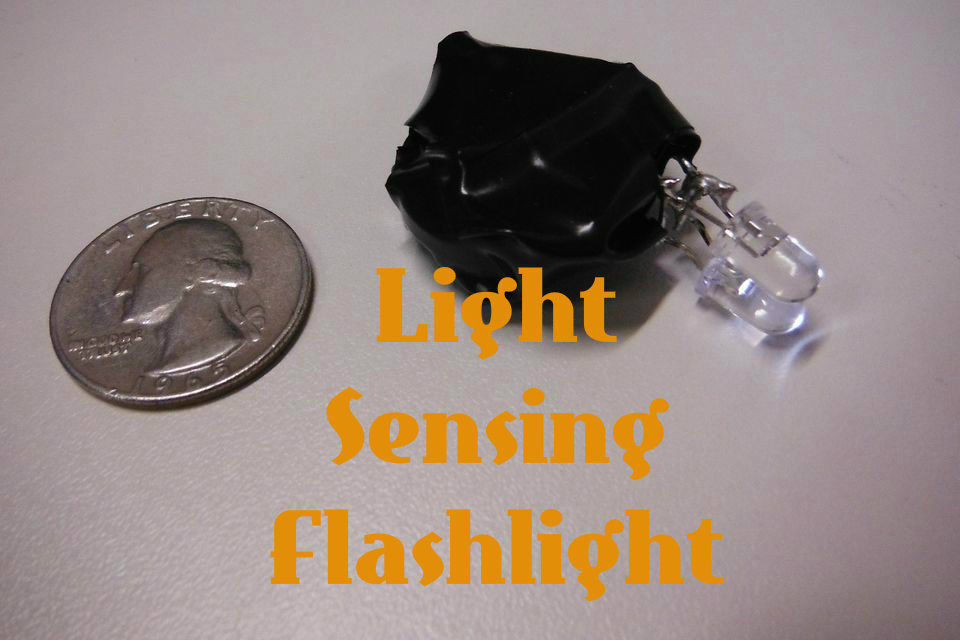 DIY: Light Sensing LED Flashlight