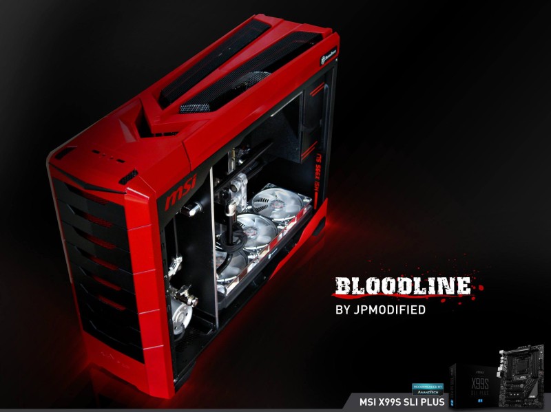 Case Mod: BLOODLINE by Jesse Palacio