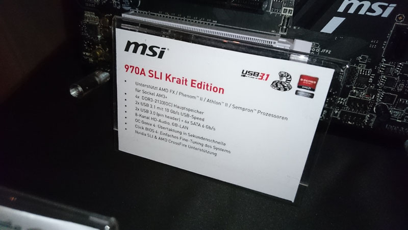 CeBIT 2015: MSI mini PCs και USB 3.1 Μητρικές