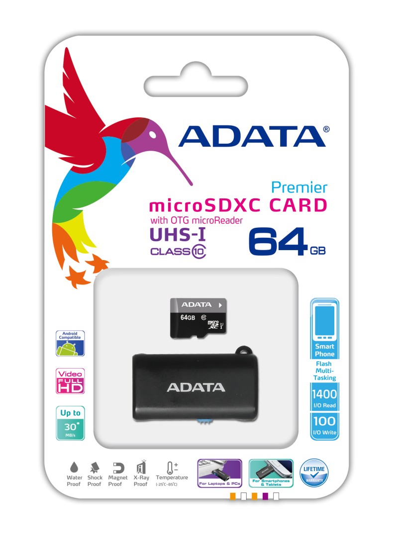 ADATA OTG microReader για ευκολότερο sharing