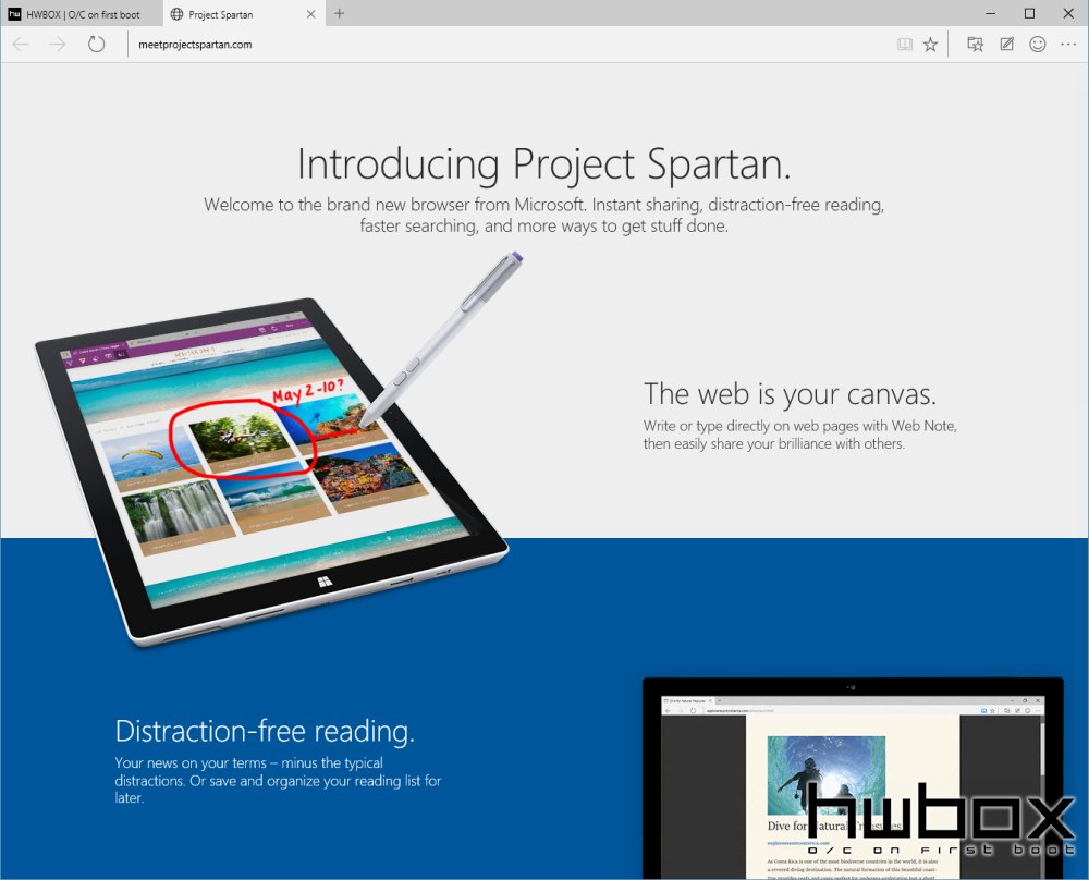 Ο Spartan browser έρχεται στη Windows 10 Build 10049