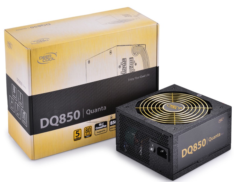 Το DeepCool Quanta DQ850 τροφοδοτικό είναι διαθέσιμο