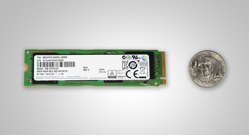 Στη παραγωγή ο Samsung SM951-NVMe M.2 SSD