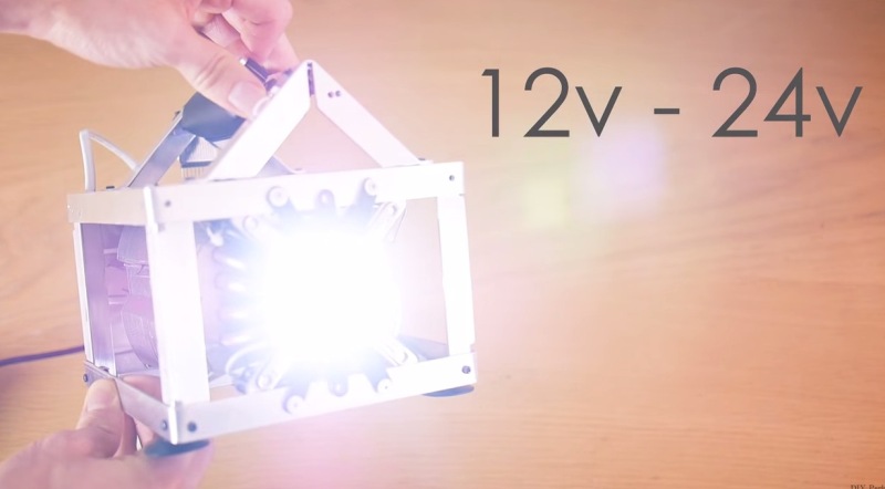 DIY: LED flashlight 1000W codename Sun-Blaster!