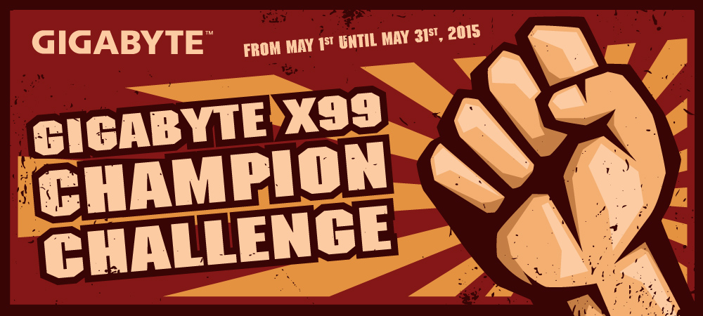 GIGABYTE X99 Champion Challenge @ HWBOT