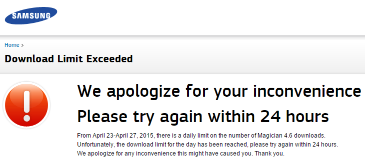 Διαθέσιμο το Magician 4.6, υπερφόρτωση στους servers της Samsung