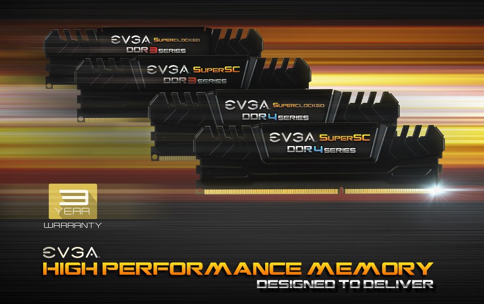 Η EVGA εισέρχεται στην αγορά των DRAM