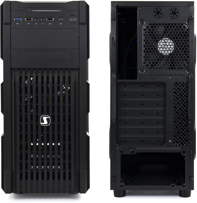 SilentiumPC Gladius M20 Pure Black Chassis