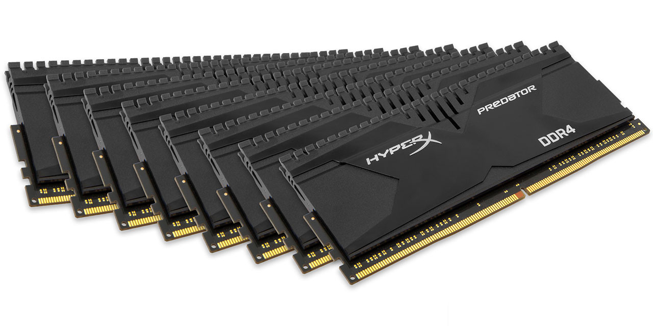 Η HyperX προσφέρει τις ταχύτερες 128GB DDR4 RAM