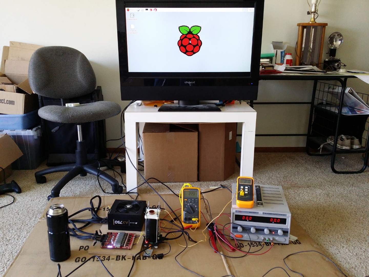 Raspberry Pi 2 @1.5GHz σε υγρό άζωτο