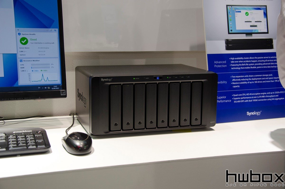 Computex 2015: Synology Booth