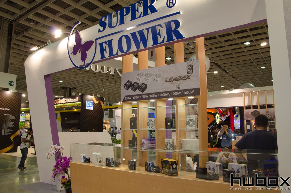 Computex 2015: SuperFlower Booth