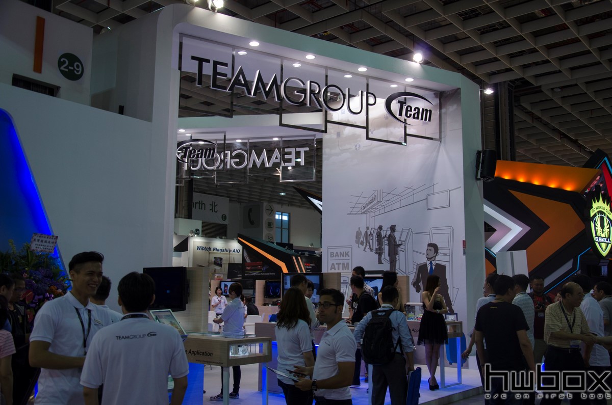 Computex 2015: TeamGroup Booth