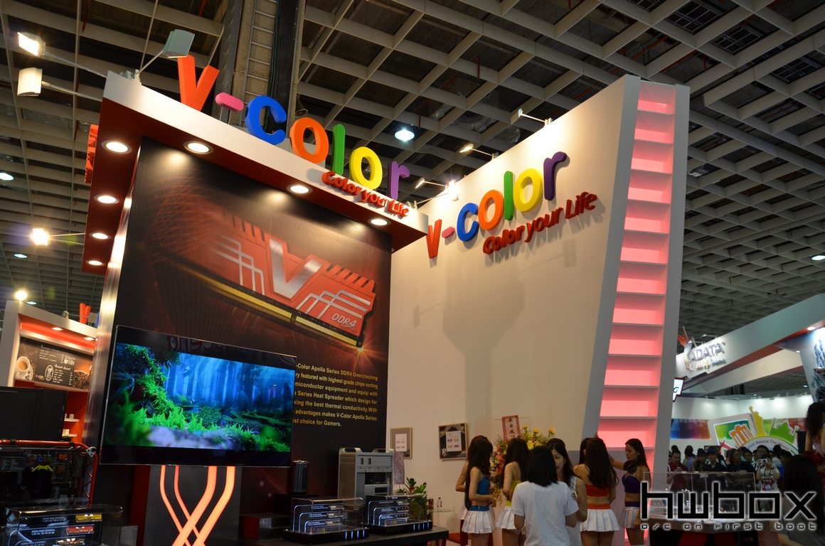 Computex 2015:  V-COLOR Booth