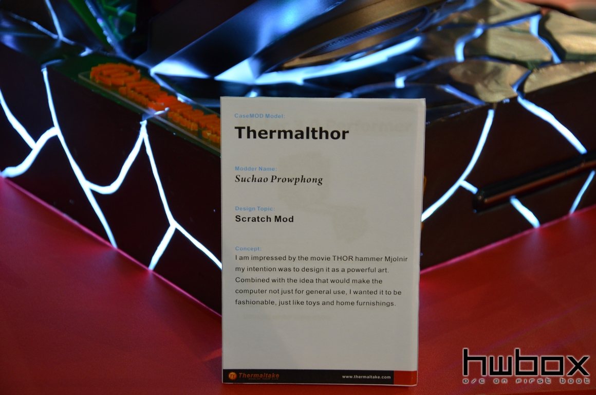 Computex 2015: Thermaltake Booth, Cases & Builds