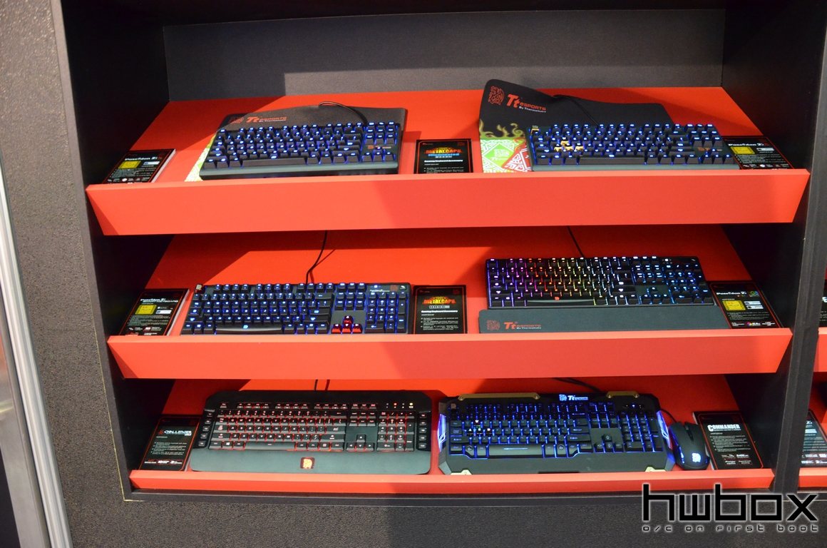 Computex 2015: Thermaltake Booth, filled with Peripherals