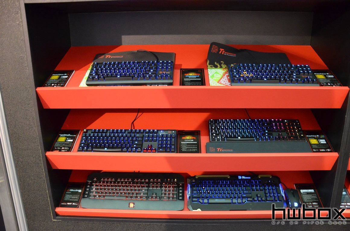 Computex 2015: Thermaltake Booth, filled with Peripherals