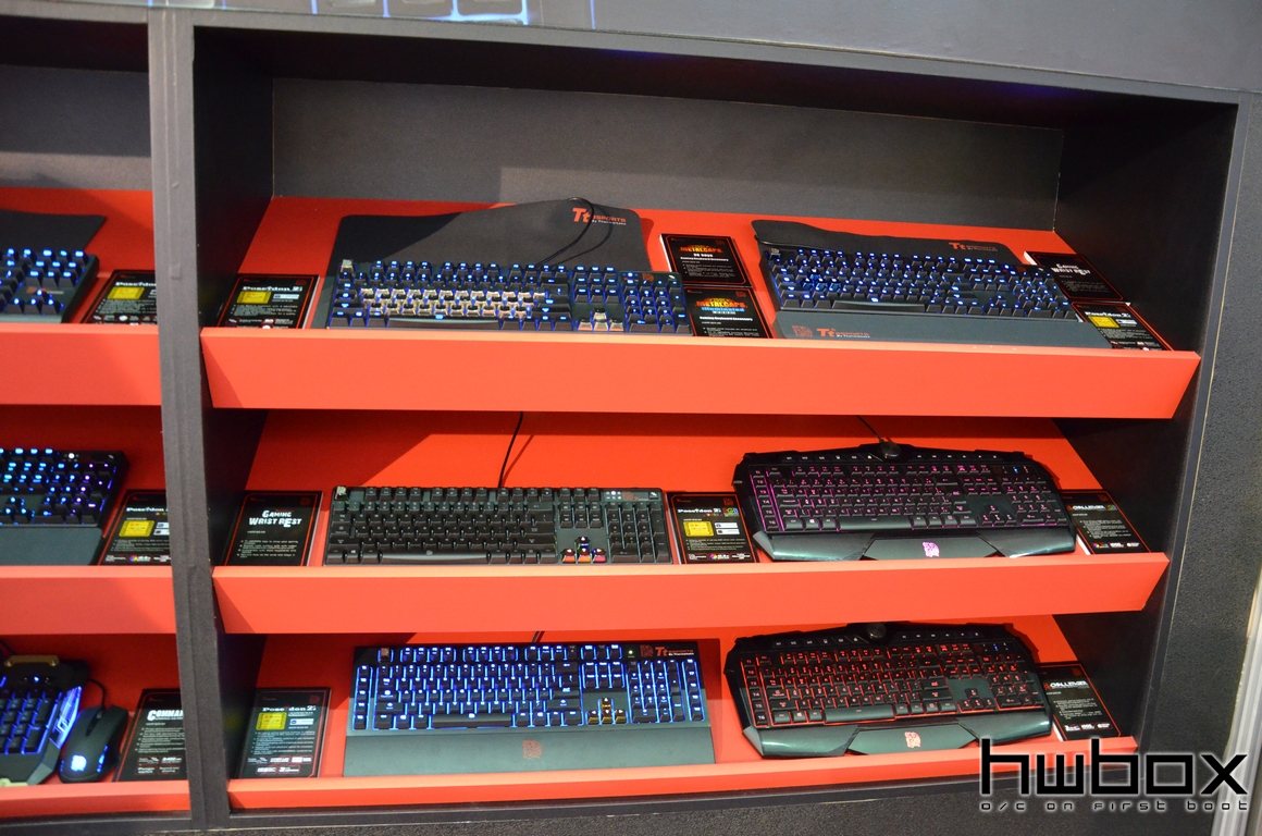 Computex 2015: Thermaltake Booth, filled with Peripherals