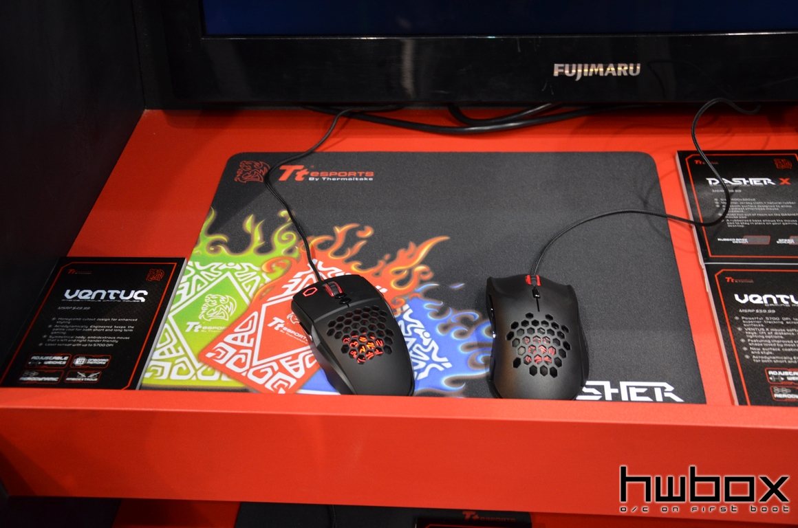 Computex 2015: Thermaltake Booth, filled with Peripherals