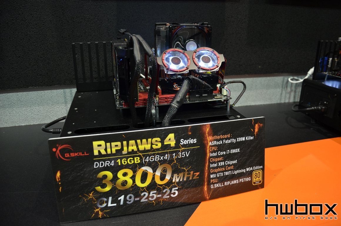 Computex 2015: G.Skill Booth, Memory Everywhere