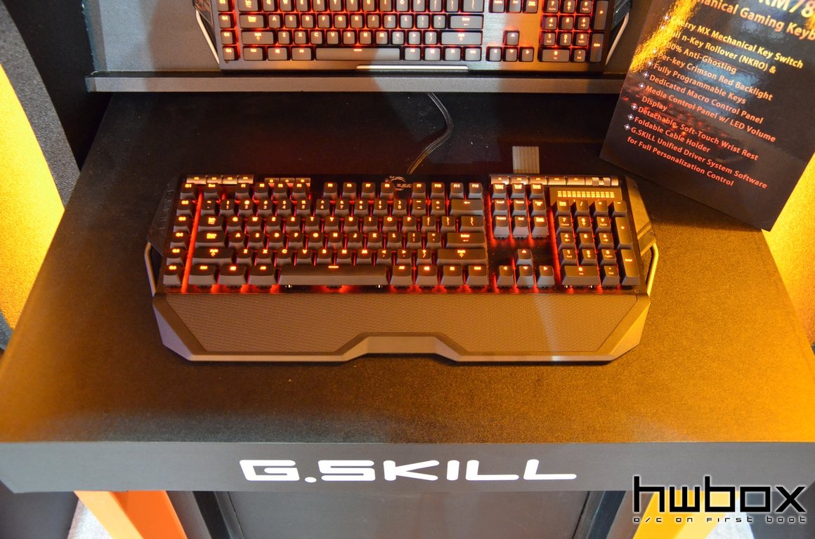 Computex 2015: G.Skill Booth με Gaming περιφερειακά