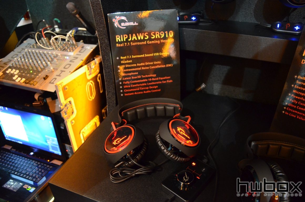 Computex 2015: G.Skill Booth με Gaming περιφερειακά