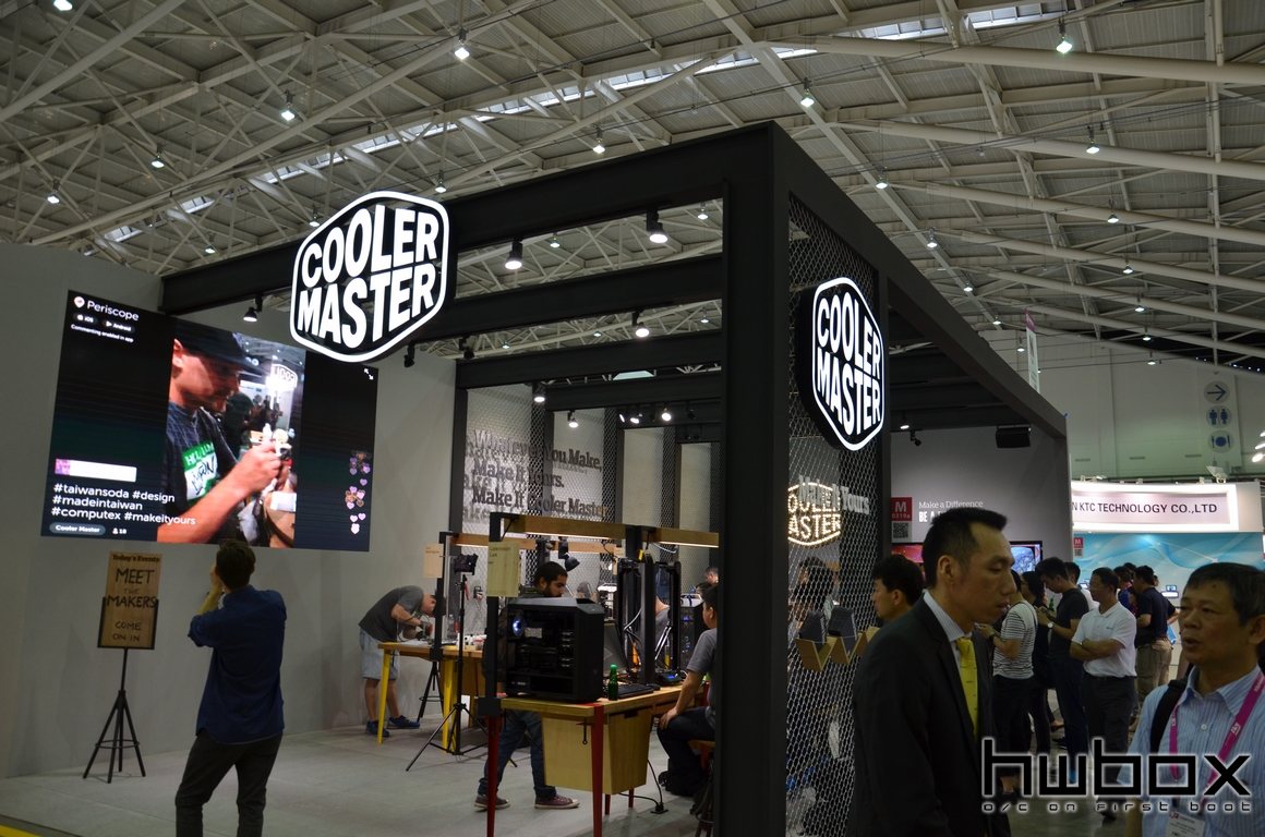 Computex 2015: Cooler Master Booth