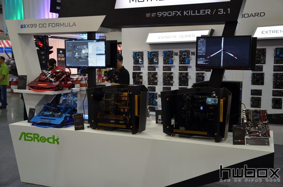 Computex 2015: ASRock Booth