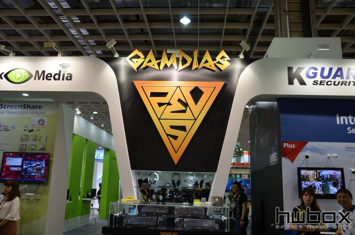 Computex 2015: GAMDIAS Booth