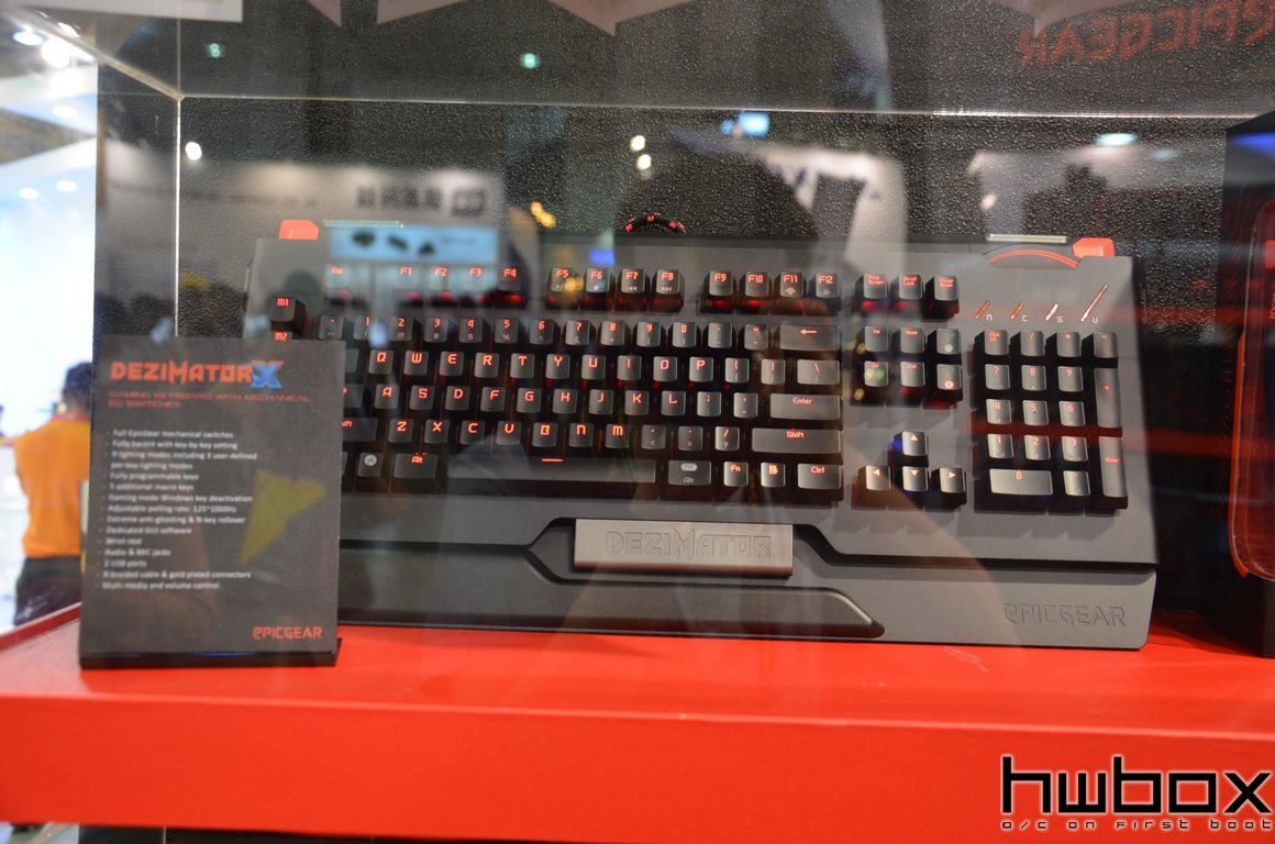 Computex 2015: EpicGear Booth