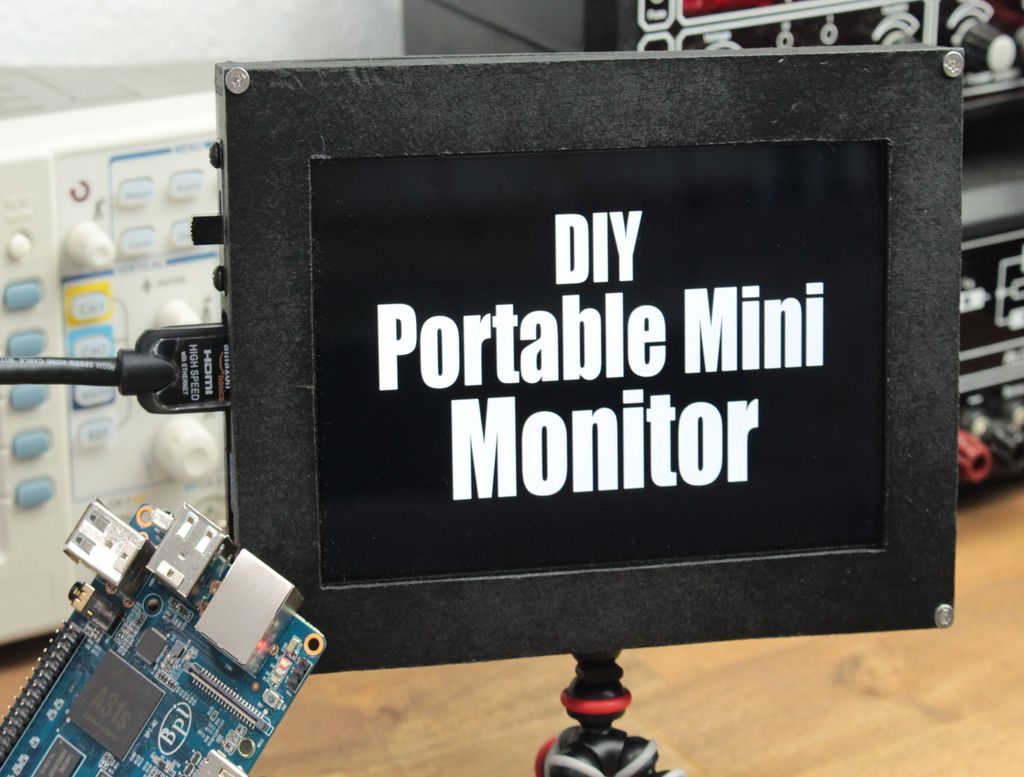 DIY: Φορητό HDMI Monitor