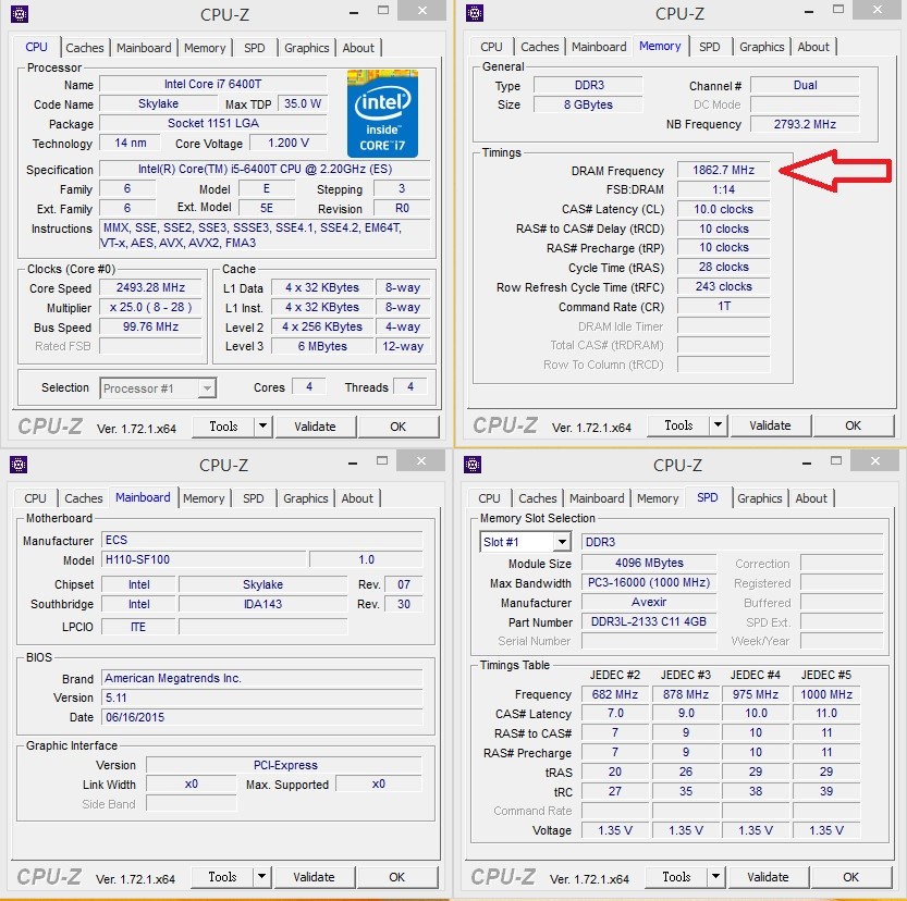 Δοκιμές με Intel Skylake σε DDR3 και DDR4