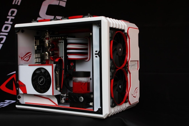 Case Mod: ROG Line mod