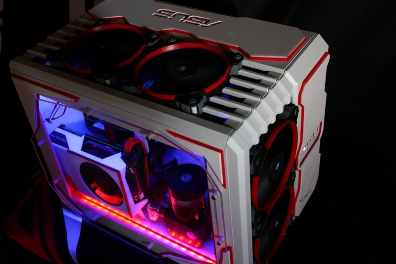 Case Mod: ROG Line mod