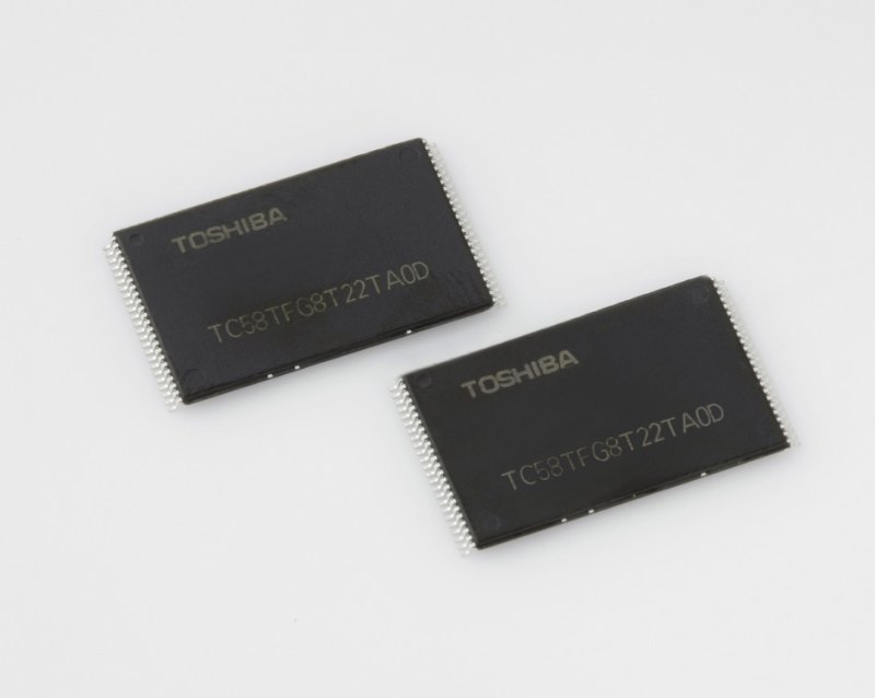 Η Toshiba αποκαλύπτει ένα νέο 3D TLC NAND Chip