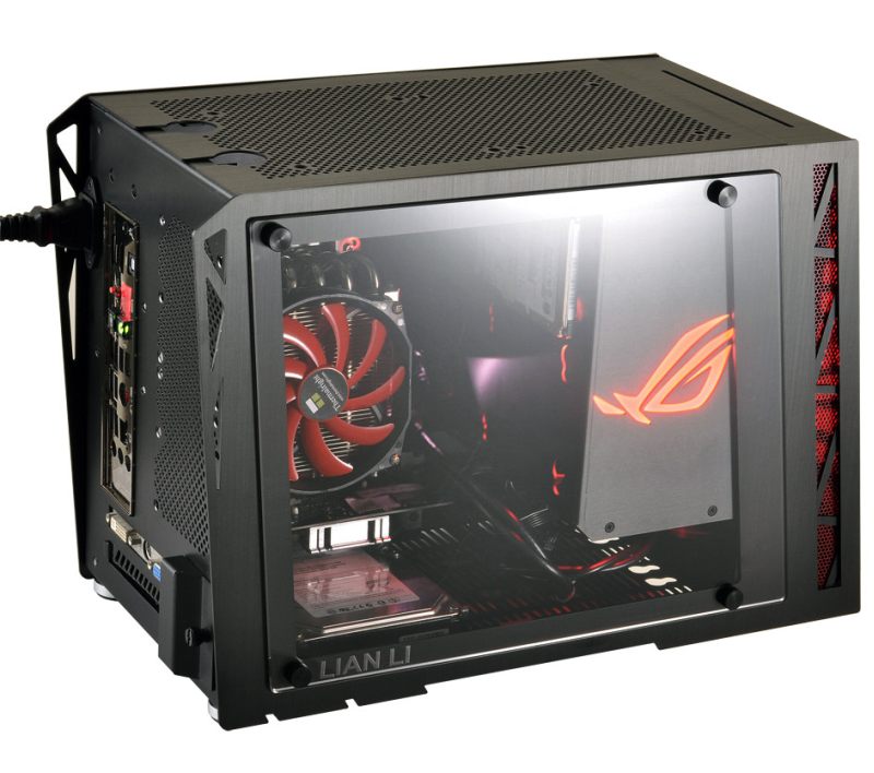 Lian Li ASUS ROG-Certified PC-Q17 Mini-ITX κουτί