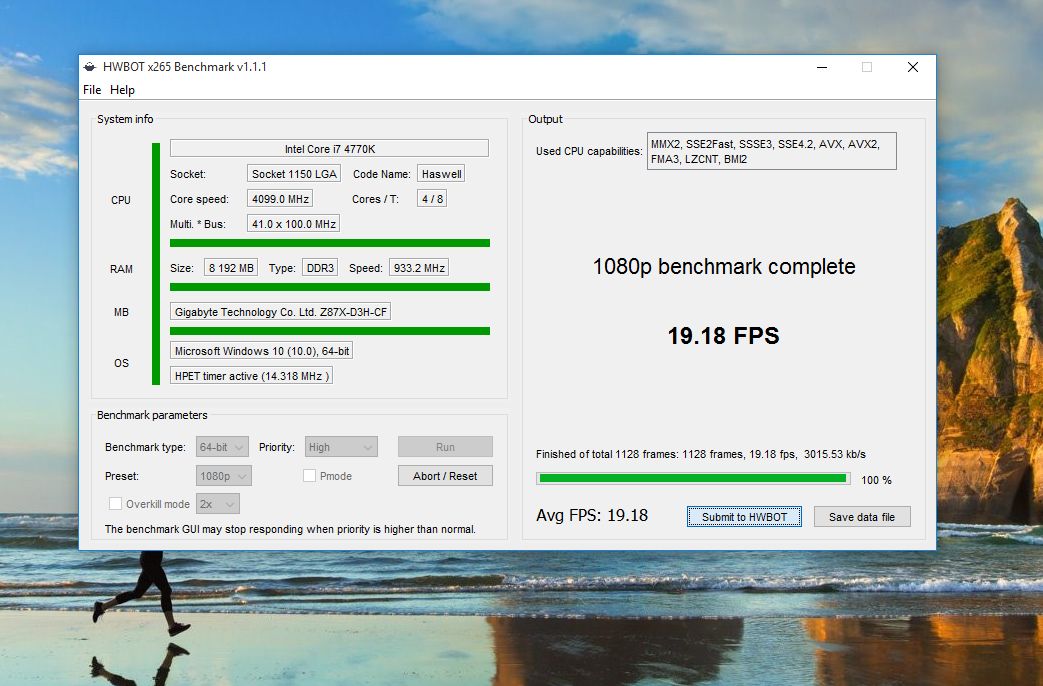 Νέα έκδοση του HWBOT x265 Benchmark