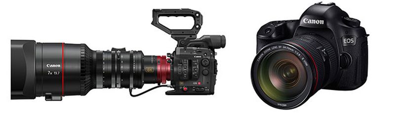 Η Canon αναπτύσσει μια 8K Cinema DSLR κάμερα 120MP