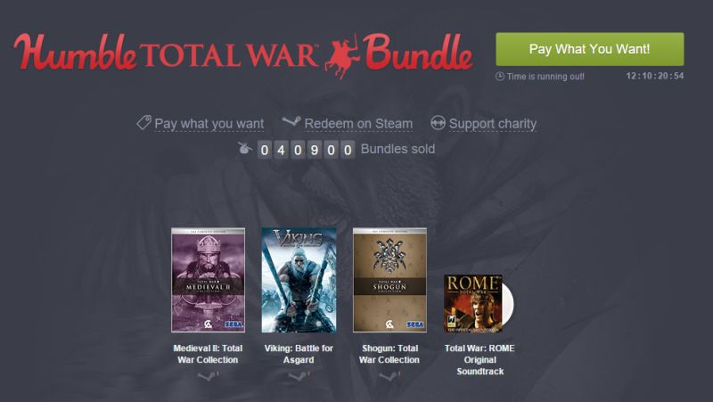 Προσφορά Total War στο Humble Bundle