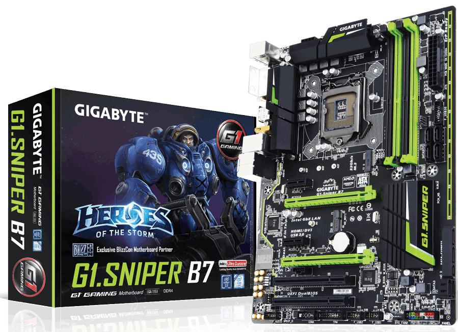 Νέα G1 Sniper μητρική για το LGA 1151 socket λανσάρει η GIGABYTE