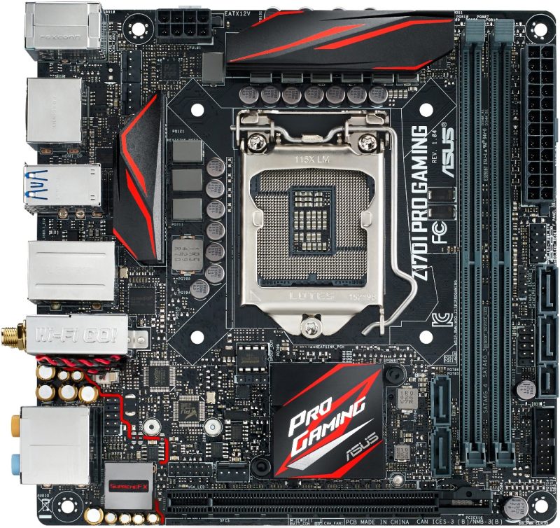 Η ASUS αποκαλύπτει την ΙΤΧ μητρική Z170I Pro Gaming