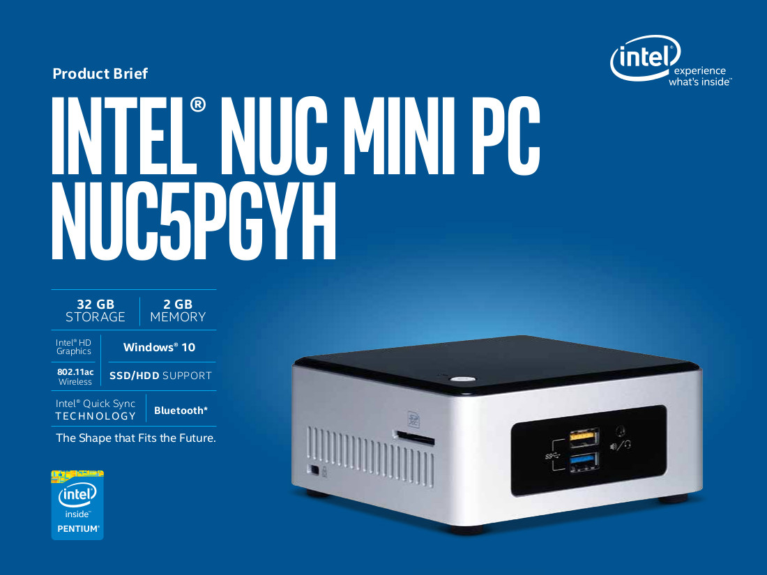 Ολοκληρωμένα Braswell NUC αποκάλυψε η Intel